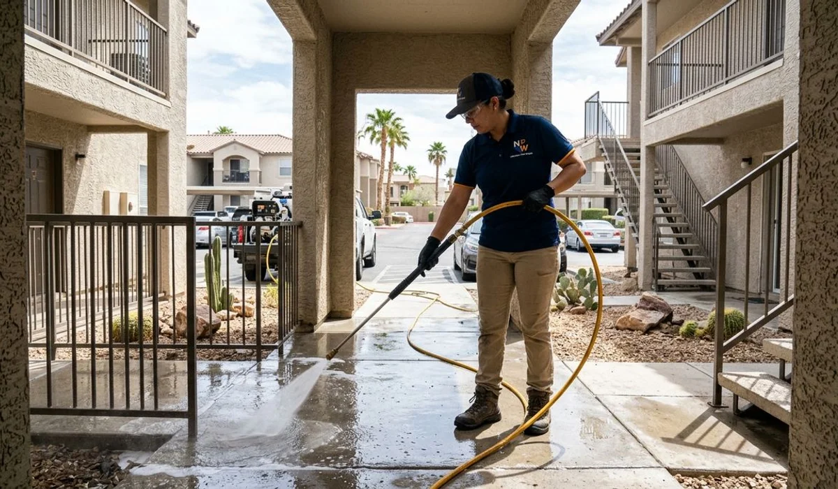 HOA & Property Management Pressure Washing service in Las Vegas