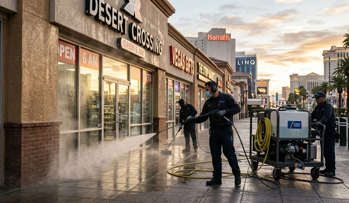 Storefront & Retail Pressure Washing service in Las Vegas