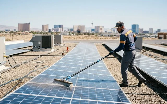 Solar Panel Cleaning service in Las Vegas