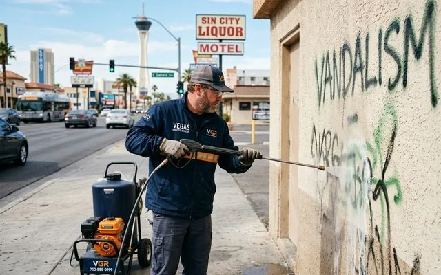 Graffiti Removal service in Las Vegas